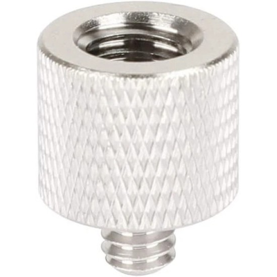  1/4 Male to 3/8 Female Screw Adapter